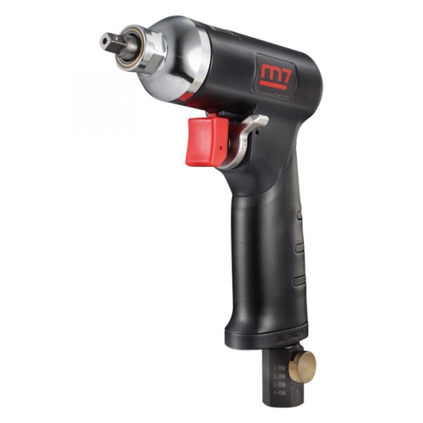 M7® - 1/4" Drive 29 ft lb Twin Dog Type Pistol Grip Air Impact Wrench Kit with 8 Pieces Socket