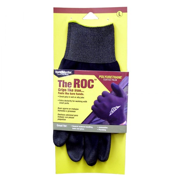 Magid® - ROC™ Large Men's Black Nitrile General Purpose Gloves 