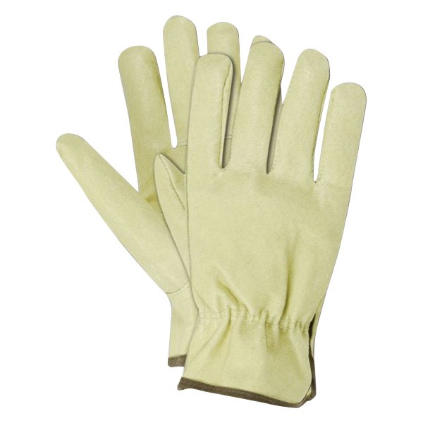 Magid® - RoadMaster™ Large Select Tan Grain Pigskin Leather Drivers Gloves