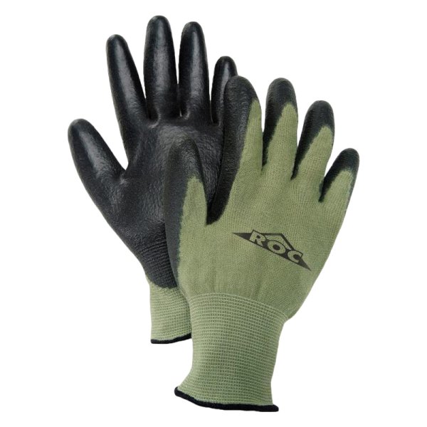 Magid® - HandMaster™ ROC™ Medium Bamboo Black Polyurethane General Purpose Gloves