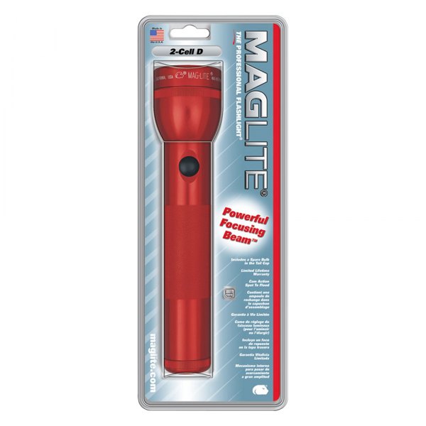Maglite® - Red High-Intensity Flashlight 