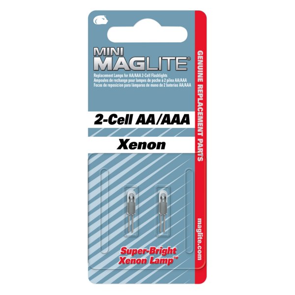Maglite® - Mini™ Xenon Replacement Bulbs (2 Pieces)