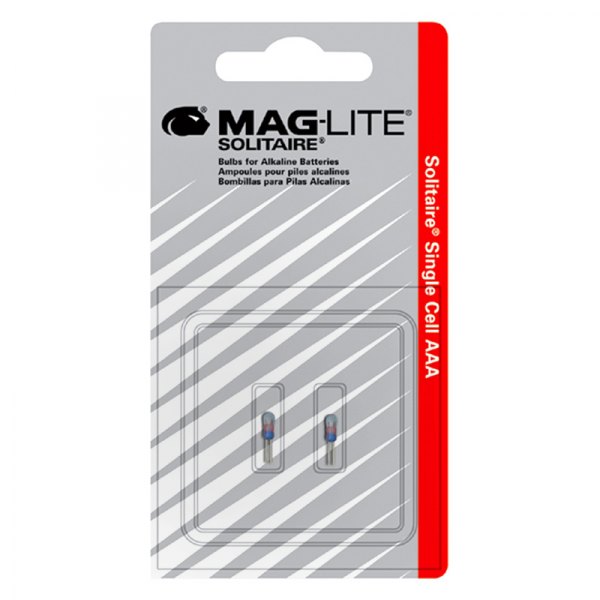 Maglite® - Solitaire™ 1.5 V Replacement Lamps for the Maglite Solitaire Flashlight (2 Pieces)