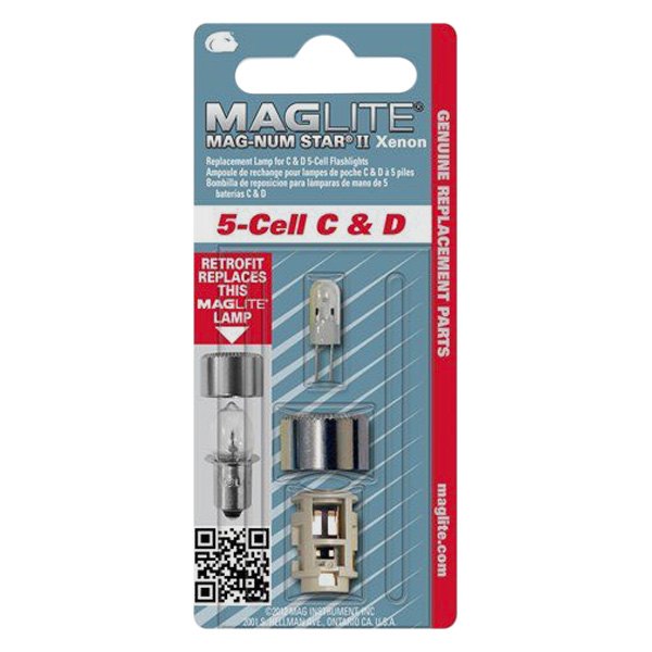 Maglite® - Mag-Num Star™ Xenon Bulb for 5-Cell C & D Flashlight