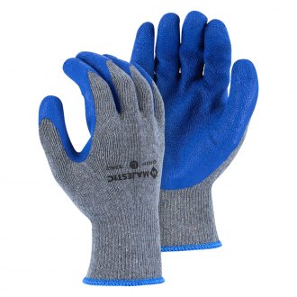 Majestic Glove 74600YA Stretchable Flexothane M-Wear Bib Overalls with Snap Ankle Fluorescent Yellow 74600YA-X4 4X-Large 