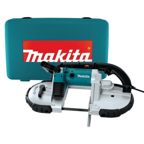 Makita® - 4-3/4" x 4-3/4" 120 V 6.5 A Corded Variable Speed Band Saw with Tool Case