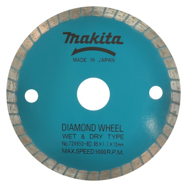 Makita® - 3-3/8" Turbo Dry and Wet Cut Diamond Saw Blade