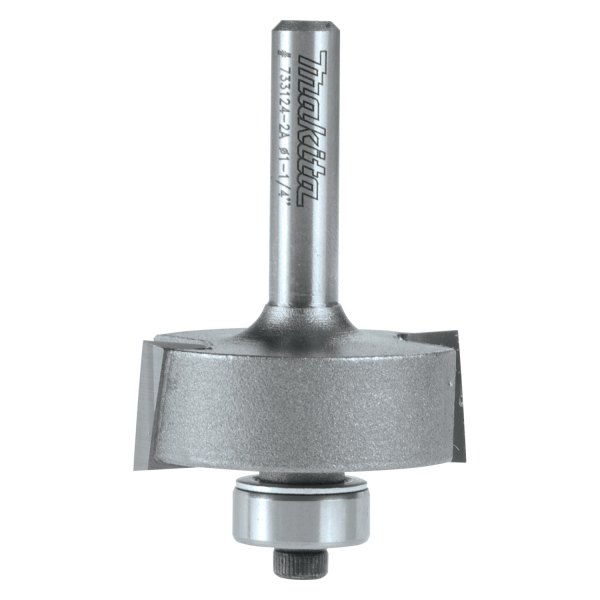 Makita® - 1-1/4" Carbide Tipped Double Flute Rabbeting Router Bit