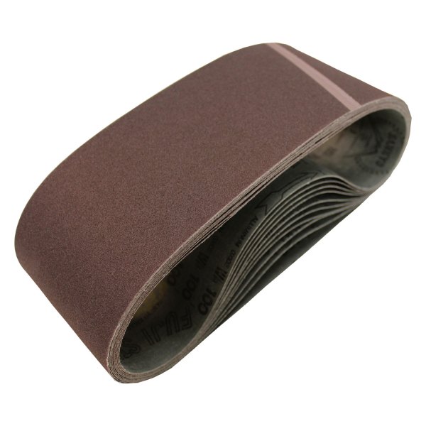 Makita® - 24" x 4" 100 Grit Aluminum Oxide Sanding Belts (10 Pieces)