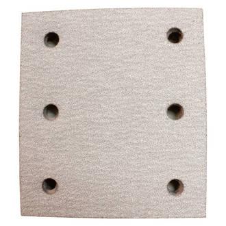 Makita® 742529-7 - 4.5" x 4" 60 Grit Aluminum Oxide Hook-and-Loop Sanding Sheet (5 Pieces)