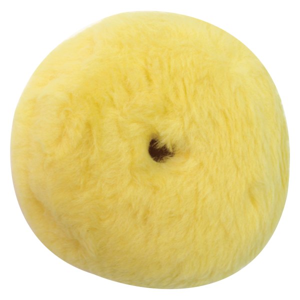 Makita® - 7" Wool Yellow Hook-and-Loop Bonnet