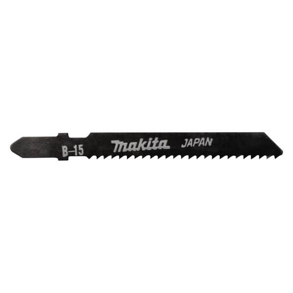 Makita® - 18 TPI 3" High Carbon Steel T-Shank Jig Saw Blades (5 Pieces)