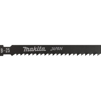 Makita® - 9 TPI 3-7/8" High Speed Steel T-Shank Jig Saw Blades (5 Pieces)