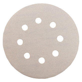 Makita® - 5" 240 Grit Aluminum Oxide 8-Hole Hook-and-Loop Disc (50 Pieces)