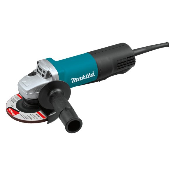 Makita® - 4-1/2" 120 V 7.5 A Corded Angle Grinder with AC/DC Paddle Switch