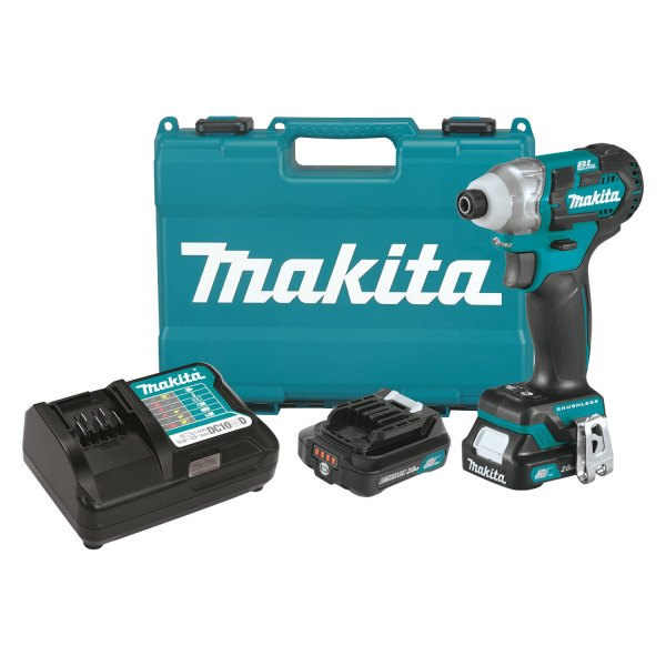Makita® - CXT™ Cordless 12 V Li-ion 2.0 Ah Brushless Mid-Handle Screwdriver Kit