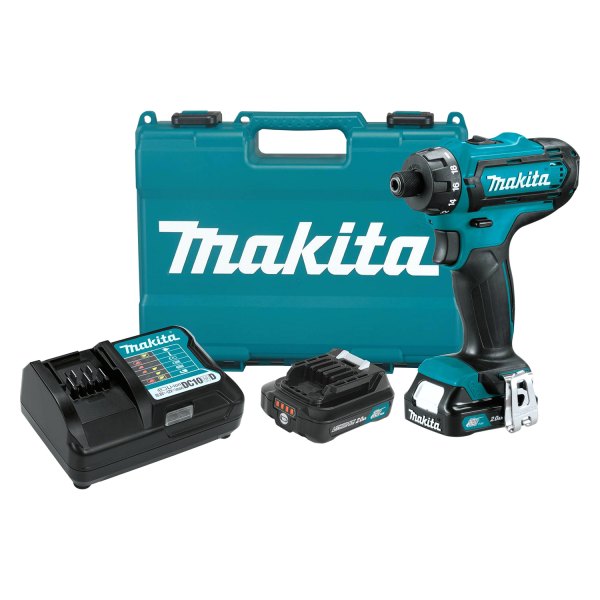 Makita® - CXT™ Cordless 12 V Li-ion 2.0 Ah Mid-Handle Drill/Driver Kit
