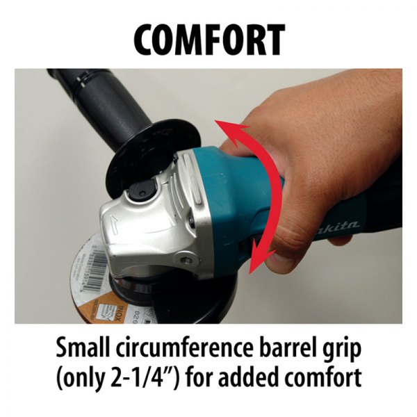 Makita GA4030K 4 120 V 6.0 A Corded Angle Grinder with Tool Case TOOLSiD