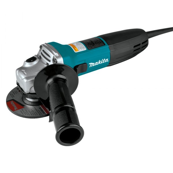 Makita® - 4" 120 V 6.0 A Corded Angle Grinder with Tool Case