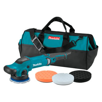 Makita® PO5000CX2 - 5" 120 V 7.8 A Corded Variable Speed Orbital Polisher Kit