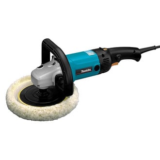 Makita® - 7" 120 V 10.0 A Corded Variable Speed Rotary Sander and Polisher Kit