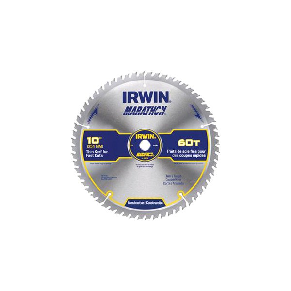 IRWIN® - Marathon™ 10" 60T ATB Circular Saw Blade
