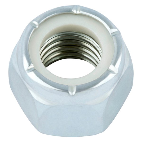 Marine Fasteners® - 1/4"-28 Stainless Steel (18-8) SAE Fine Hex Lock Nuts with Nylon Insert (100 Pieces)
