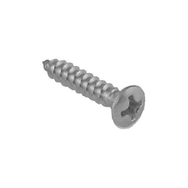 Marine Fasteners® - #6 x 1" Stainless Steel Phillips Pan Head SAE Self-Tapping Screws (100 Pieces)