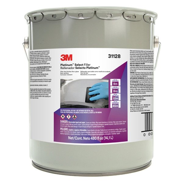 Marson® 31128 - 3M™ Platinum™ 5 gal Lavender Body Filler - TOOLSiD.com