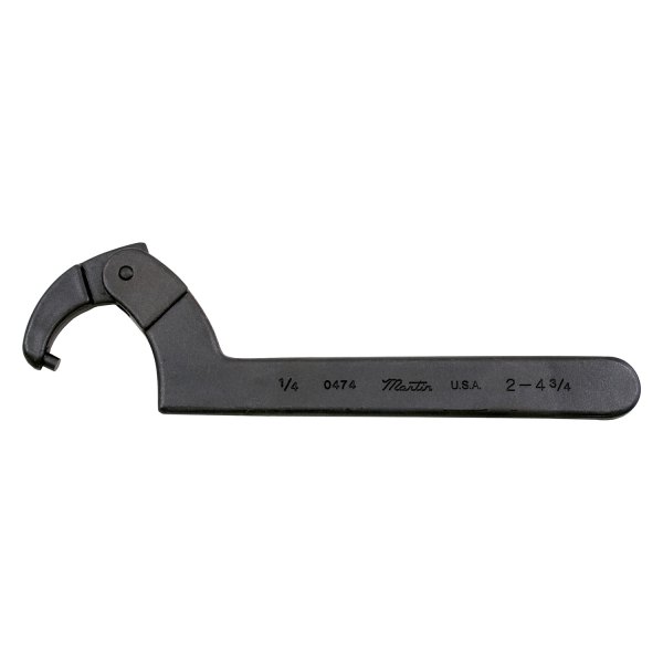 Martin Sprocket® - 1-1/4" to 3" Black Oxide Adjustable Pin Spanner Wrench