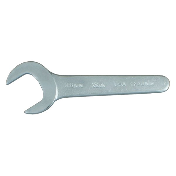 Martin Sprocket® - 30 mm Rounded 30° Angled Head Chrome Single Open End Wrench