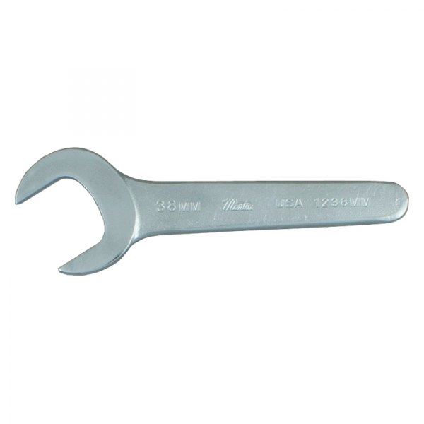 Martin Sprocket® - 30 mm Rounded 30° Angled Head Chrome Single Open End Wrench