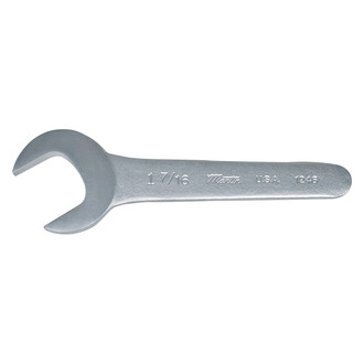 Martin Sprocket® 1264 - 2" Rounded 30° Angled Head Chrome Single Open End Wrench