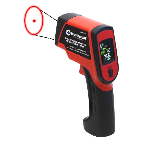 Mastercool® - Circular Laser Infrared Thermometer (-76°F to 1400°F)