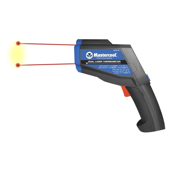 Mastercool® - Ultra Temp™ Dual Laser Infrared Thermometer with Thermocouple (-76°F to 1832°F)