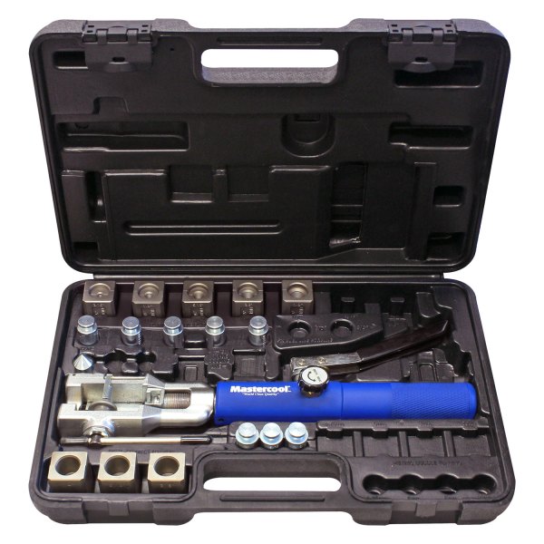 Mastercool® - Hydra-Flare™ 3/16" to 1/2" 45° Double Push Connect Hydraulic Flaring Tool Kit