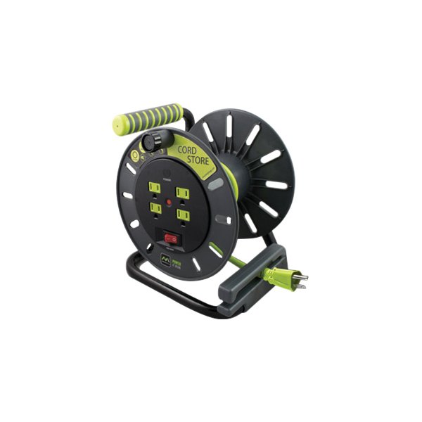 MasterPlug Extension Reels® - Pro-XT™ Cable Reel with 4 Outlets ...