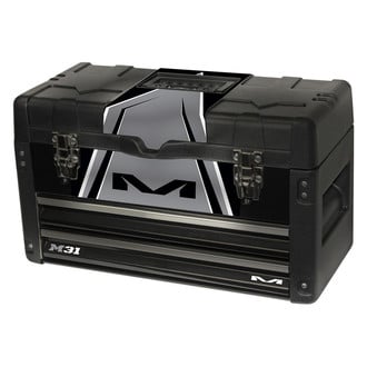 Matrix Concepts® - M31™ Worx Portable Plastic Black/Gray Portable Tool Box (19" W x 9" D x 11.5" H)