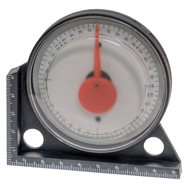 Mayes® - Dial Gauge Angle Finder with Built-in Level and Magnetic Base