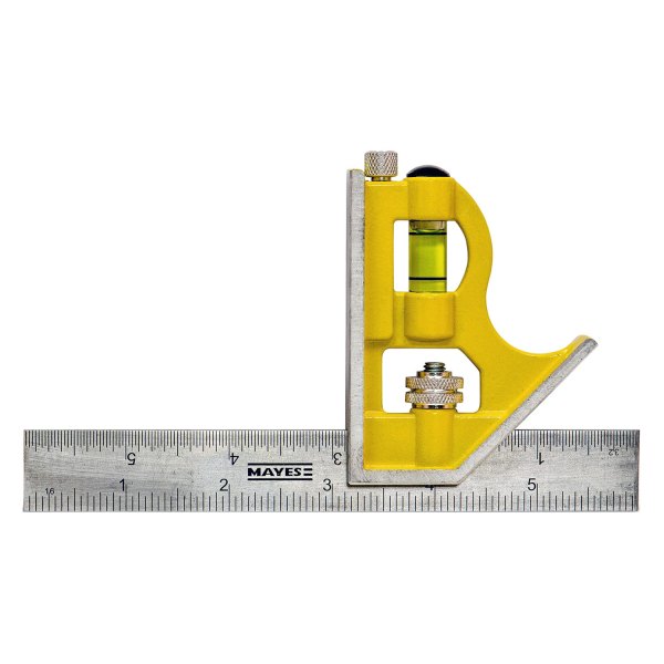 Mayes® - 6" SAE/Metric Stainless Steel Combination Square