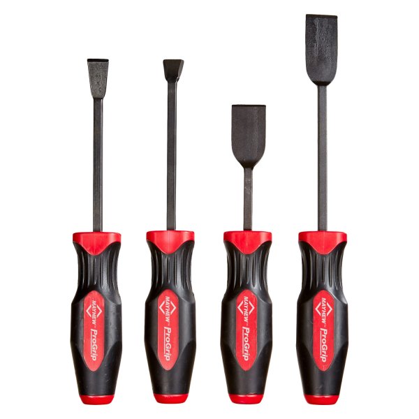 Mayhew Tools® - ProGrip™ 4-piece 1" Straight and Offset Blades Steel Gasket Scraper Set