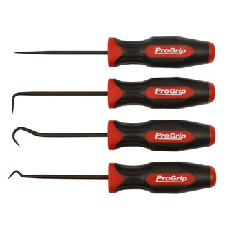 Mayhew Tools® - ProGrip™ 4-piece 6-1/4" Miniature Pick Set