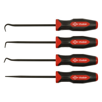 Mayhew Tools® - ProGrip™ 4-piece 10-3/4" Hook and Pick Set