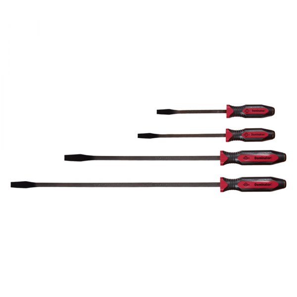 Mayhew Tools® - Dominator™ 4-piece 8" to 36" Straight End Strike Cap Screwdriver Handle Pry Bar Set