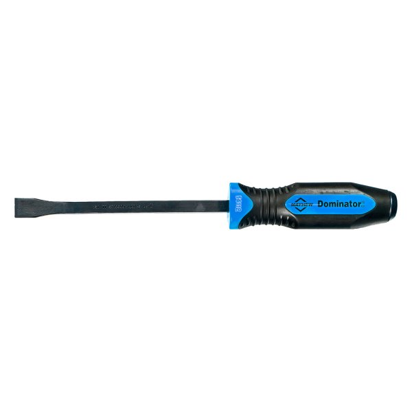 Mayhew Tools® - Dominator™ 12" Curved End Strike Cap Blue Screwdriver Handle Pry Bar