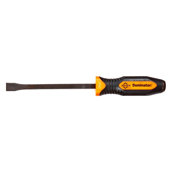 Mayhew Tools® - Dominator™ 12" Curved End Strike Cap Orange Screwdriver Handle Pry Bar