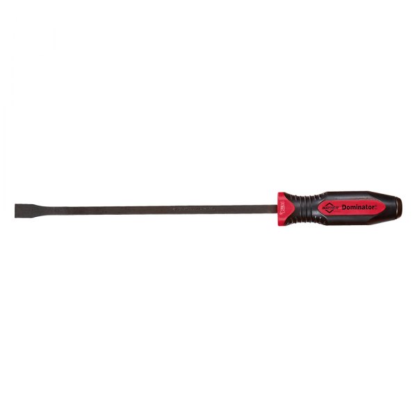 Mayhew Tools® - Dominator™ 17" Curved End Strike Cap Red Screwdriver Handle Pry Bar