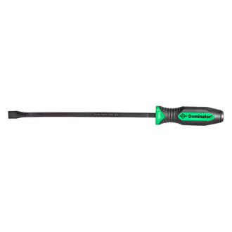 Mayhew Tools® - Dominator™ 17" Curved End Strike Cap Green Screwdriver Handle Pry Bar
