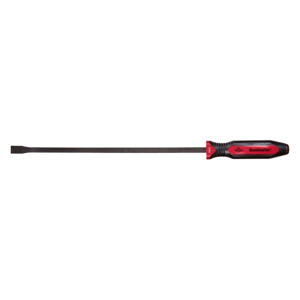 Mayhew Tools® - Dominator™ 25" Curved End Strike Cap Red Screwdriver Handle Pry Bar
