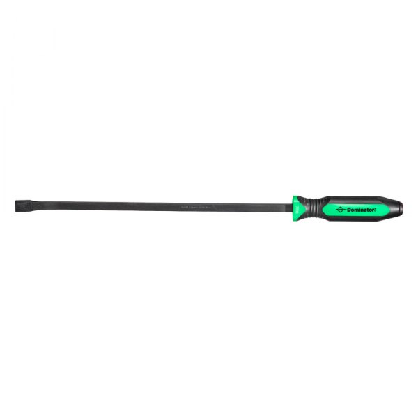 Mayhew Tools® - Dominator™ 25" Curved End Strike Cap Green Screwdriver Handle Pry Bar